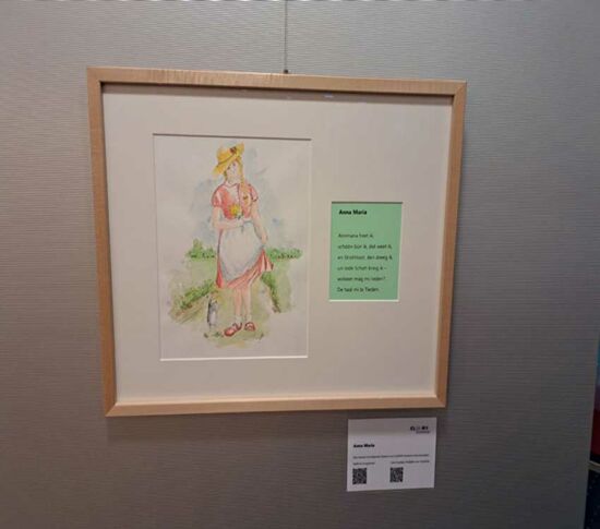 Bilderausstellung "Pogg in'n Maandschien"